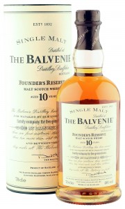 Balvenie 10 Year Old, Founders Reserve with Tube