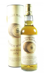 Rosebank 1974 18 Year Old, Signatory Vintage Bottling with Tube