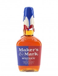 Maker's Mark "Rock the Vote" (Blue / White / Red Wax)