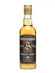 Springbank 10 Year Old / Half Bottle