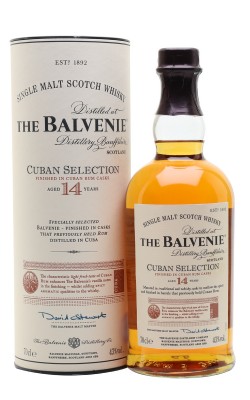 Balvenie 14 Year Old Cuban Selection Speyside Whisky