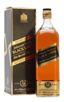Johnnie Walker Black Label 12 Year Old / Bottled 1980s Blended Whisky