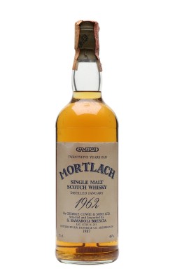 Mortlach 1962 / 25 Year Old / Samaroli Speyside Whisky