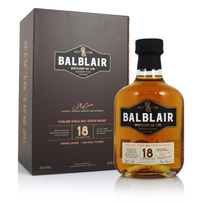 Balblair 18 Year Old Single Malt Whisky