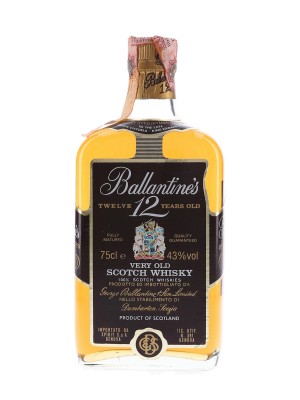 Ballantine's 12 Year Old /  Bottled 1980s