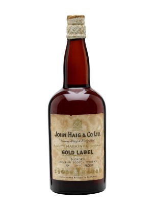Haig's Gold Label / Cork Stopper / Bottled 1940s (GEORGE VI)