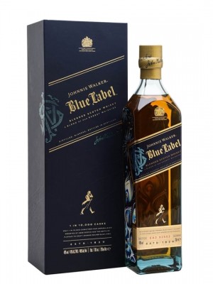 Johnnie Walker Blue Label Diwali Edition / The Whisky Exchange Exclusive Bottle