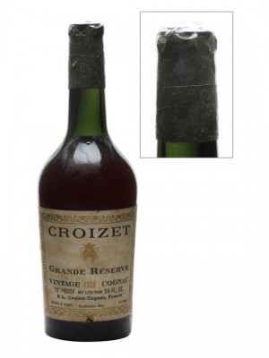 Croizet 1928 Cognac / Grande Reserve / Bottled 1950s