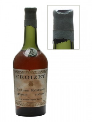 Croizet 1928 Cognac / Grande Reserve / Bottled 1950s