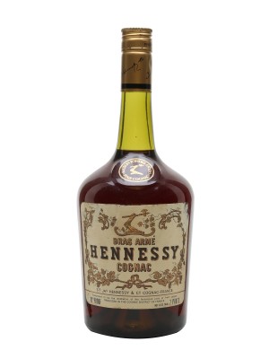Hennessy Bras Arme / Bottled 1970s / Large Bottle