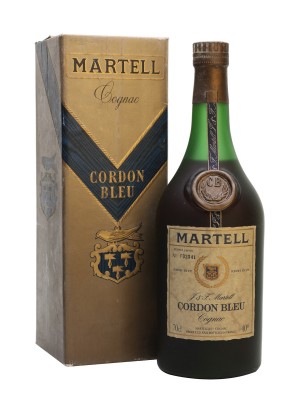 Martell Cordon Bleu Cognac / Bottled 1970s
