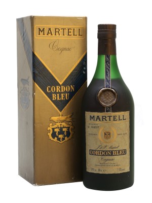 Martell Cordon Bleu Cognac / Bottled 1970s