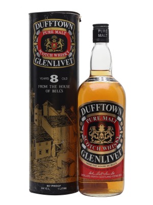 Dufftown-Glenlivet 8 Year Old / Bottled 1970s