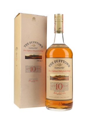 Dufftown-Glenlivet 10 Year Old / Bottled 1990s / Litre
