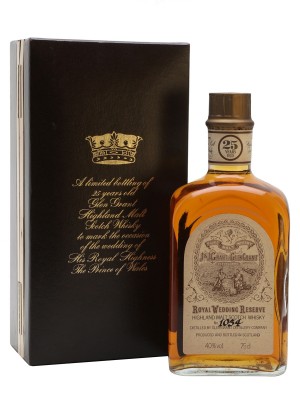Glen Grant 25 Year Old / Royal Wedding Reserve