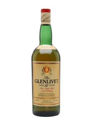 Glenlivet 12 Year Old / Bottled 1980s