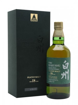 Hakushu 18 Year Old Peated Malt / 100th Anniversary Japanese Whisky