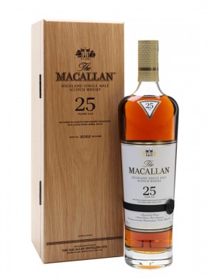 Macallan 25 Year Old / Sherry Oak / 2022 Release