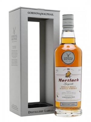 Mortlach 25 Year Old / G&M Distillery Labels