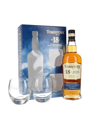 Tomintoul 18 Year Old / Glass Set