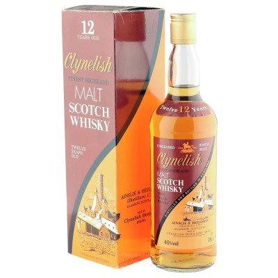 Clynelish 12 Year Old, Eighties Unblended Bottling with Box