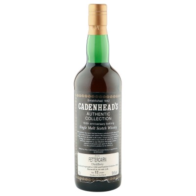 Fettercairn 1980 12 Year Old, Cadenhead's 150th Anniversary 1992