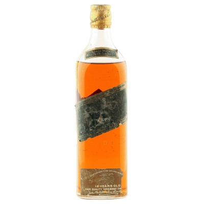 Johnnie Walker 12 Year Old Black Label, Fifties US Import Bottling