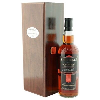 Macallan 1950 Vintage Speymalt, Gordon & MacPhail 2006 Bottling with Box
