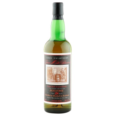 Mosstowie 28 Year Old, James MacArthur's Fine Malt Selection