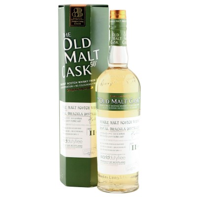 Royal Brackla 1997 11 Year Old, The Old Malt Cask 2009 Bottling - World Duty Free Exclusive