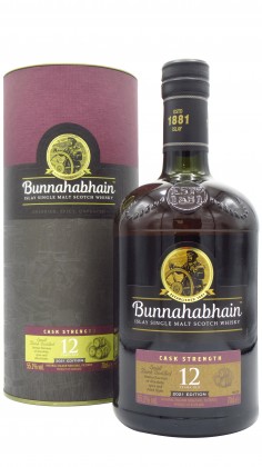 Bunnahabhain 2021 Edition Cask Strength Release 2009 12 year old