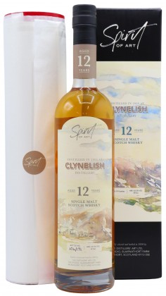 Clynelish Spirit of Art Including Signed Print - Single Cask 12 year old