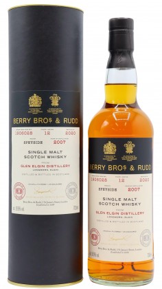 Glen Elgin Berry Bros & Rudd - Single Cask #1906028 2007 12 year old