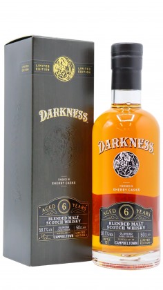 Darkness Campbeltown Oloroso Sherry Cask Blended Malt 6 year old
