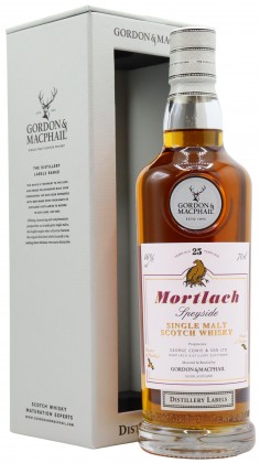 Mortlach Gordon & MacPhail - Distillery Labels 25 year old