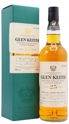 Glen Keith Secret Speyside Special Aged Release Single Malt 1994 25 year old