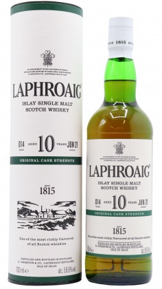 Laphroaig Cask Strength Batch 014 10 year old