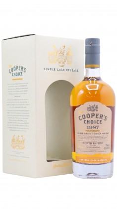 North British Cooper's Choice - Single Bourbon Cask #238570 1987 33 year old