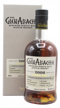 GlenAllachie Speyside Single Port Cask #868 2006 15 year old