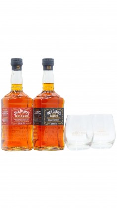 Jack Daniel's Glasses & Bonded & Triple Mash