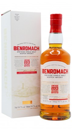 Benromach Cask Strength Batch #1 2013 10 year old
