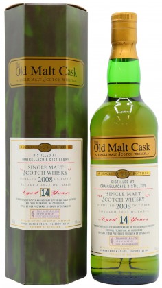 Craigellachie Old Malt Cask 25th Anniversary Single Cask #56880 2008 14 year old