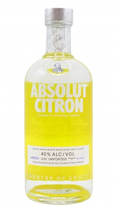 Absolut Citron Flavoured Vodka
