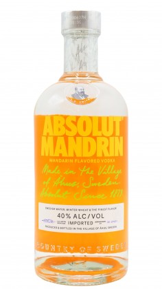 Absolut Mandrin Flavoured Vodka