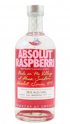 Absolut Raspberry Flavoured Vodka