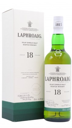 ラフロイグ 18年 700mlについて徹底解説!おすすめの飲み方や味や
