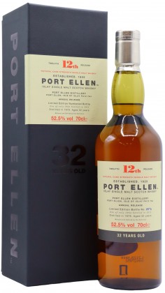 Port Ellen 12th Release 1979 32 year old