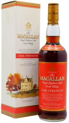 Macallan Cask Strength 75cl | Single Malt Scotch Whisky
