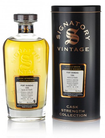 Port Dundas 25 Year Old 1996 Signatory Cask Strength