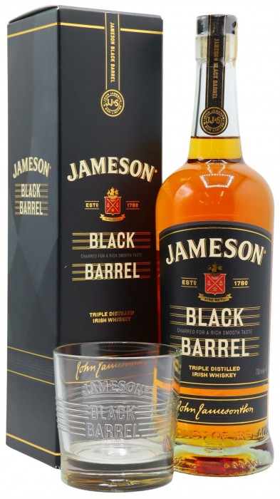 Jameson Glass & Black Barrel